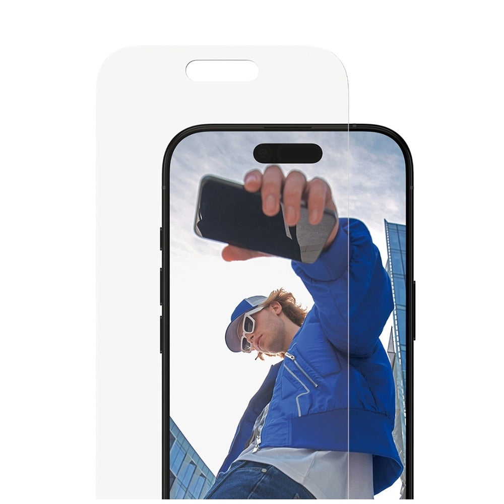 Защитно фолио за екран PanzerGlass Classic Fit EasyAligner за Apple iPhone 17 Air, Закалено стъкло, Пълно залепване
