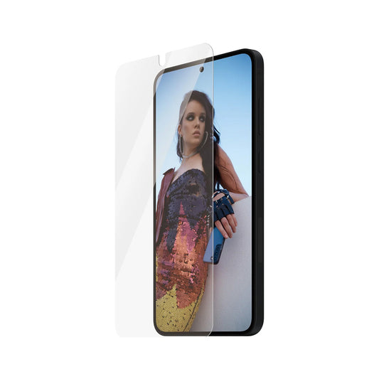 Защитно фолио за екран PanzerGlass Safe. Ultra-Wide Fit EasyAligner за Samsung Galaxy S25+ S936 / S24+ S926, Закалено стъкло, Пълно залепване
