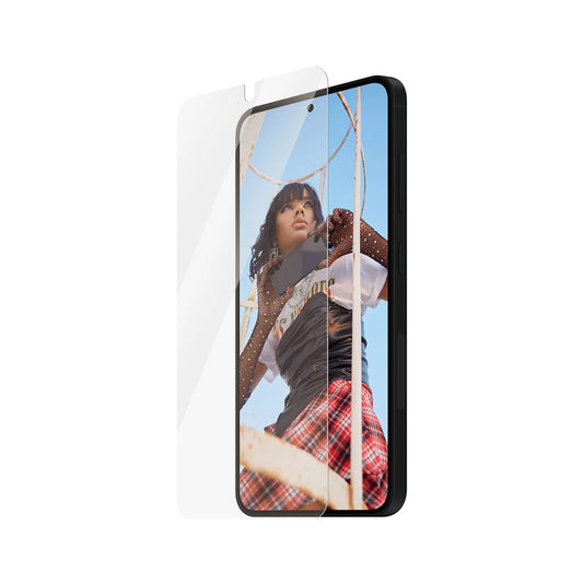 Защитно фолио за екран PanzerGlass Safe. Ultra-Wide Fit EasyAligner за Samsung Galaxy S25 S931 / S24 S921, Закалено стъкло, Пълно залепване.