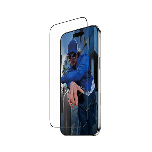 Защитно фолио за екран PanzerGlass Ultra-Wide Fit Fastfit за Apple iPhone 17 Air, закалено стъкло, Full Glue, черно