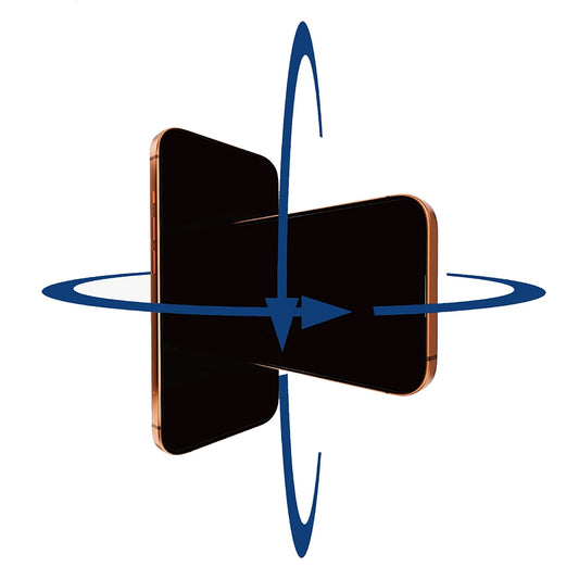 Защитно фолио Ecran Privacy Anank 5X Reinforced 360 за Apple iPhone 17 Air, Закалено стъкло, Full Glue, 2.5D