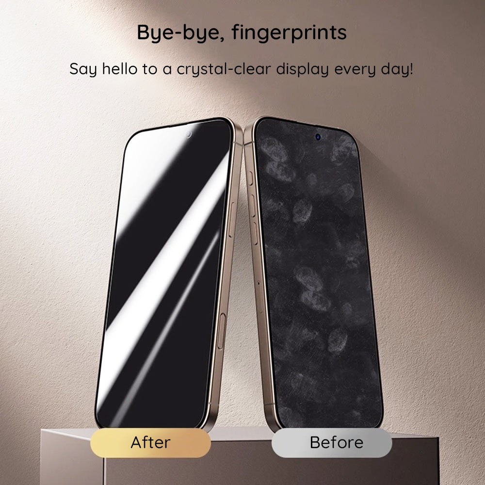 Защитно фолио Privacy Guess за Apple iPhone 16 Pro Max, закалено стъкло, Full Glue, 2.5D