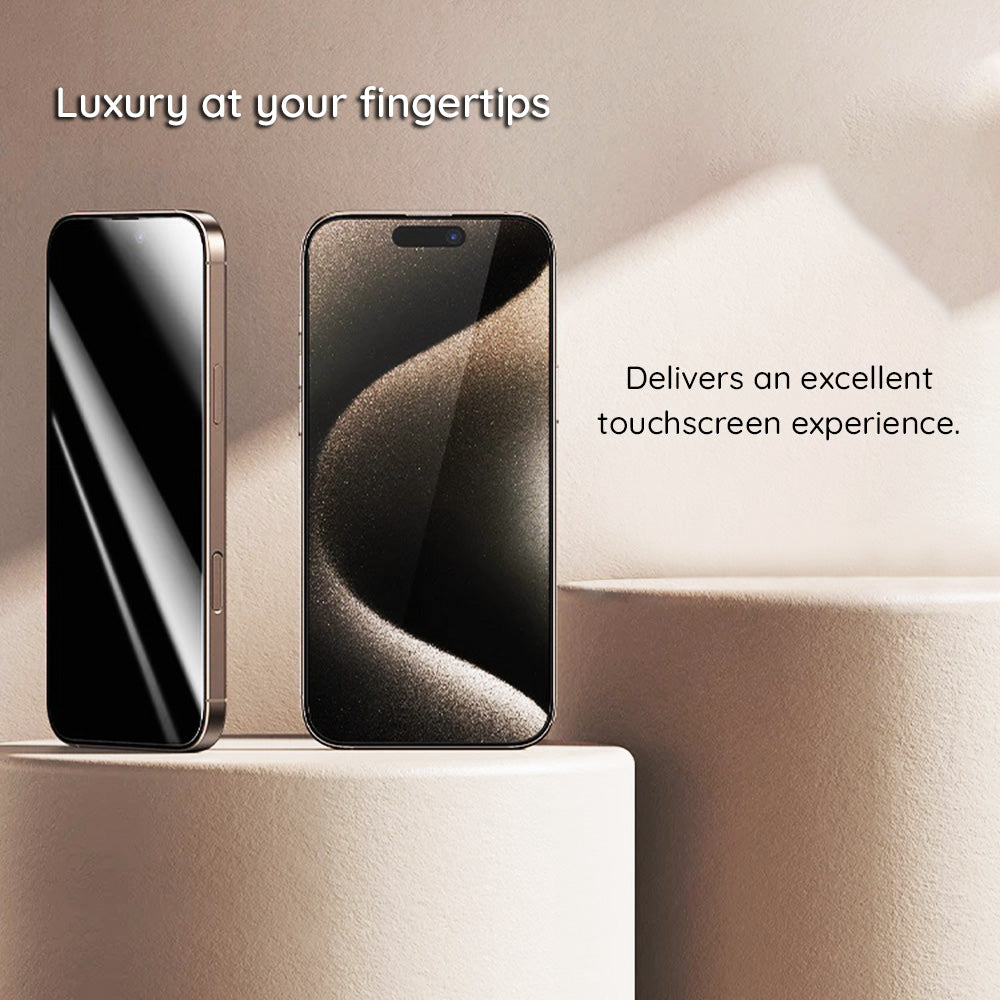 Защитно фолио Privacy Guess за Apple iPhone 16 Pro Max, закалено стъкло, Full Glue, 2.5D