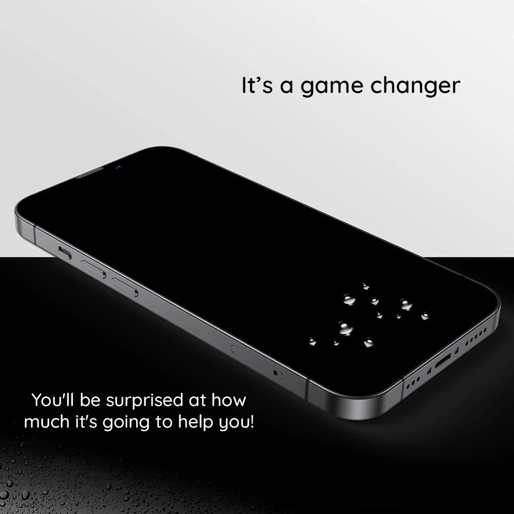 Протектор за екран Privacy Lito HD Pro за Apple iPhone 15 Plus, закалено стъкло, пълно залепване