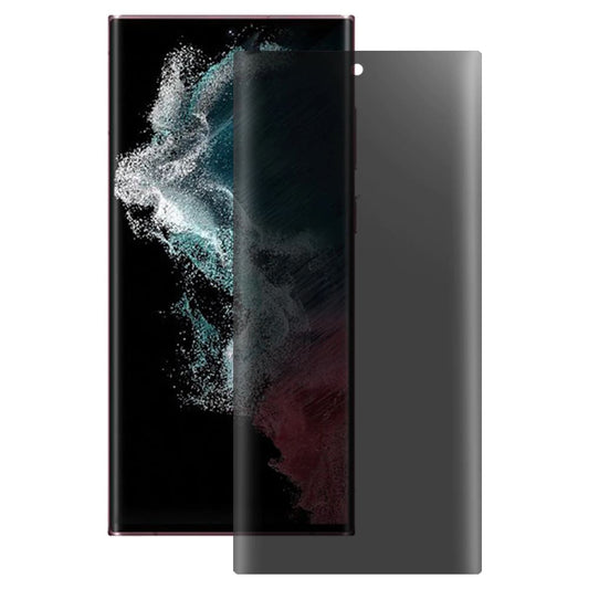 Протектор за екран Privacy Lito за Samsung Galaxy S22 Ultra 5G S908, закалено стъкло, UV лепило, 3D
