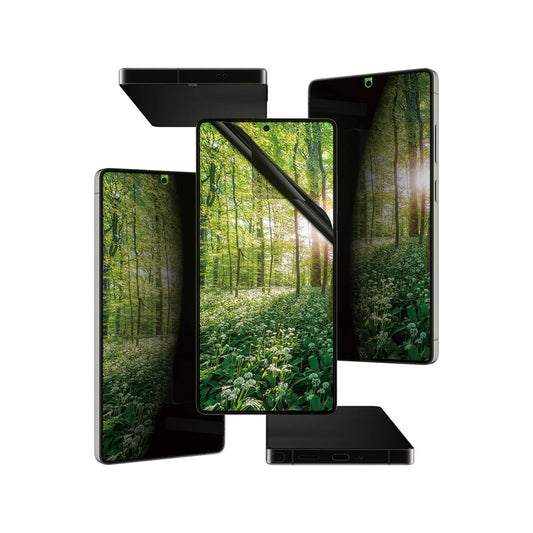 Защитно фолио за екран Privacy PanzerGlass Ultra-Wide Fit Eco Matrix 4-Way за Samsung Galaxy S25 Ultra S938, закалено стъкло, пълно залепване