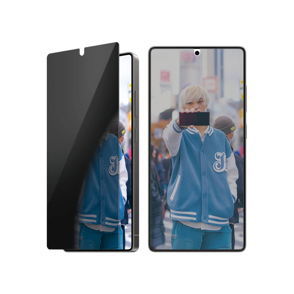 Фолио за защита на екрана Privacy PanzerGlass Ultra-Wide Fit за Samsung Galaxy S25 Ultra S938, закалено стъкло, Full Glue