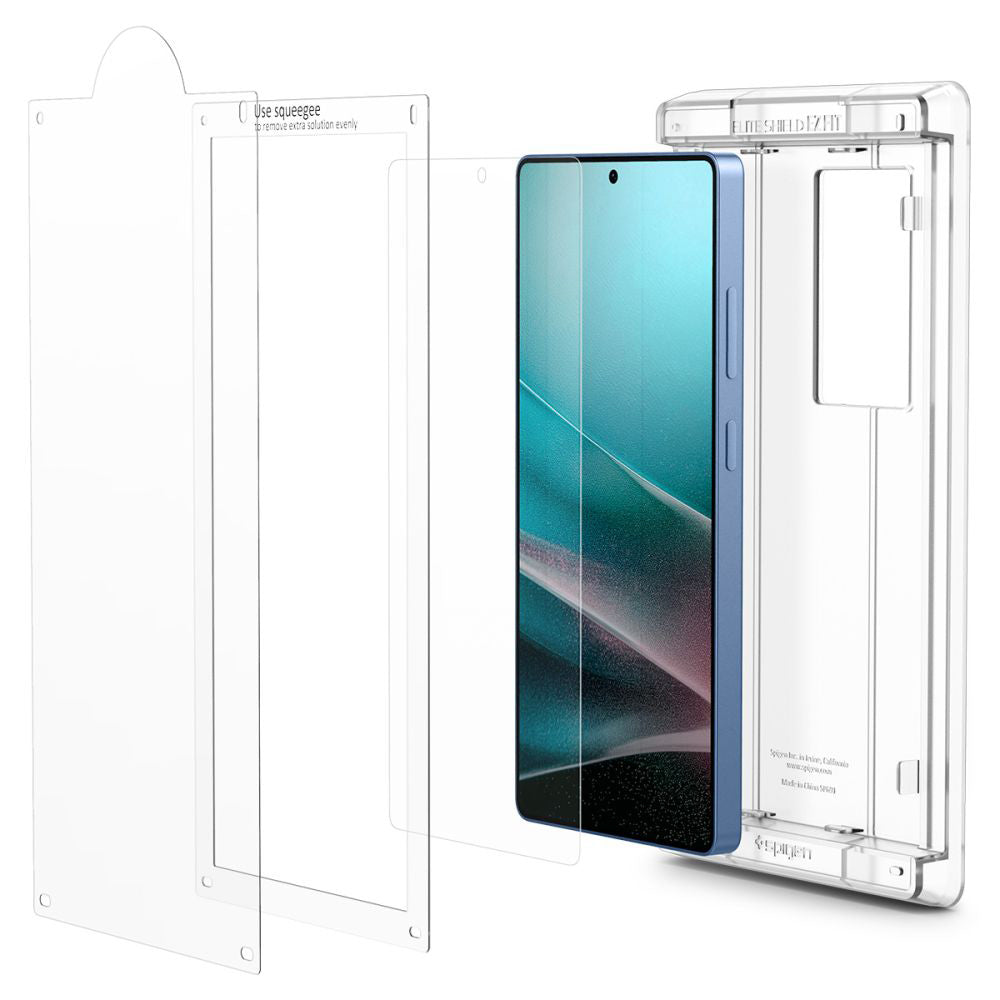 Протектор за екран Spigen Elite Shield EZ FIT HD за Samsung Galaxy S25 Ultra S938, пластмаса AFL09083