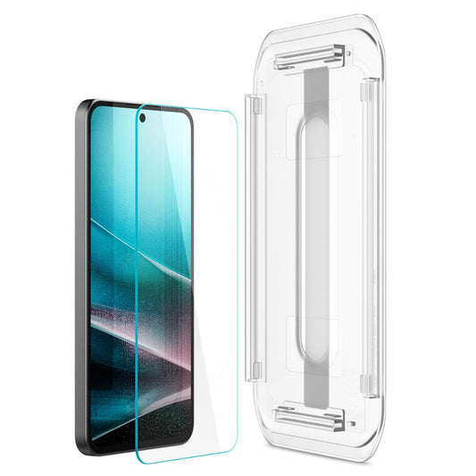 Протектор за екран Spigen GlastR EZ FIT за Samsung Galaxy A36 A366, закалено стъкло, пълно залепване, комплект 2 броя AGL09202