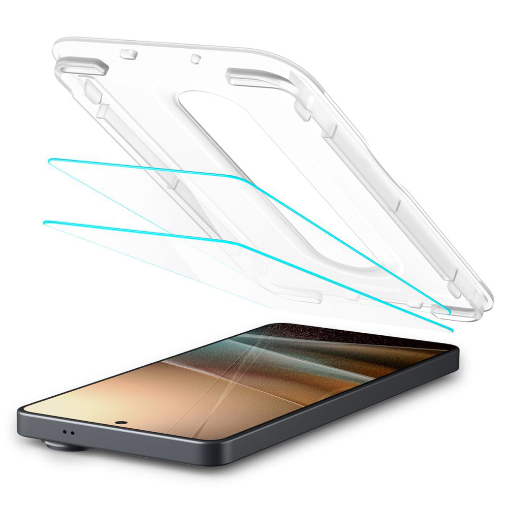 Защитно фолио за екран Spigen GlastR EZ FIT Pro HD Anti-Reflection за Samsung Galaxy S26 Ultra S948, закалено стъкло, пълно залепване, комплект от 2 броя