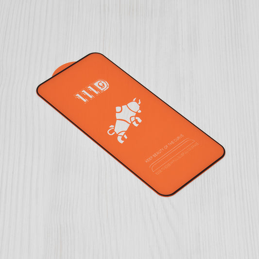 Протектор за екран Techsuit за Oppo Reno11 F, закалено стъкло, пълно залепване, 111D, черен