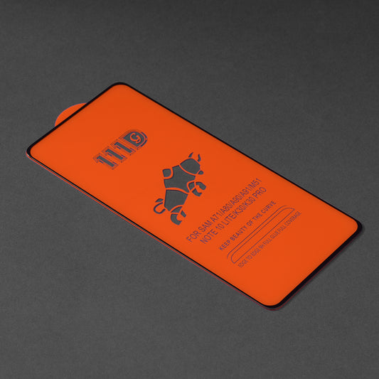 Протектор за екран Techsuit за Samsung Galaxy M51 M515 / A71 5G A716 / Note10 Lite N770, закалено стъкло, Full Glue, 111D, черен