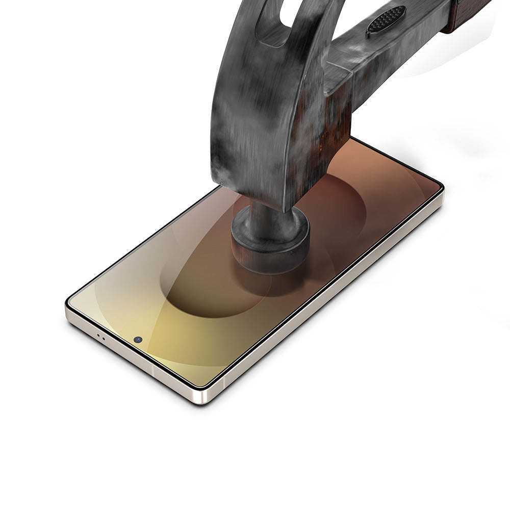 Протектор за екран Techsuit TitanGlass CrystalHD за Samsung Galaxy S25+ S936 / S24+ S926, закалено стъкло, пълно залепване, комплект от 2 броя
