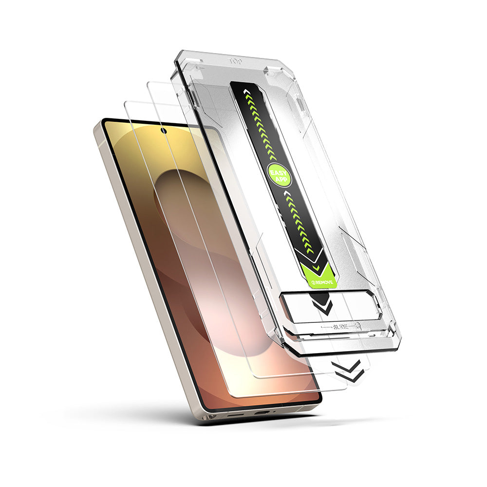 Фолио за защита на екрана Techsuit TitanGlass CrystalHD за Samsung Galaxy S26 S942, Закалено стъкло, Пълно залепване, Комплект 2 броя