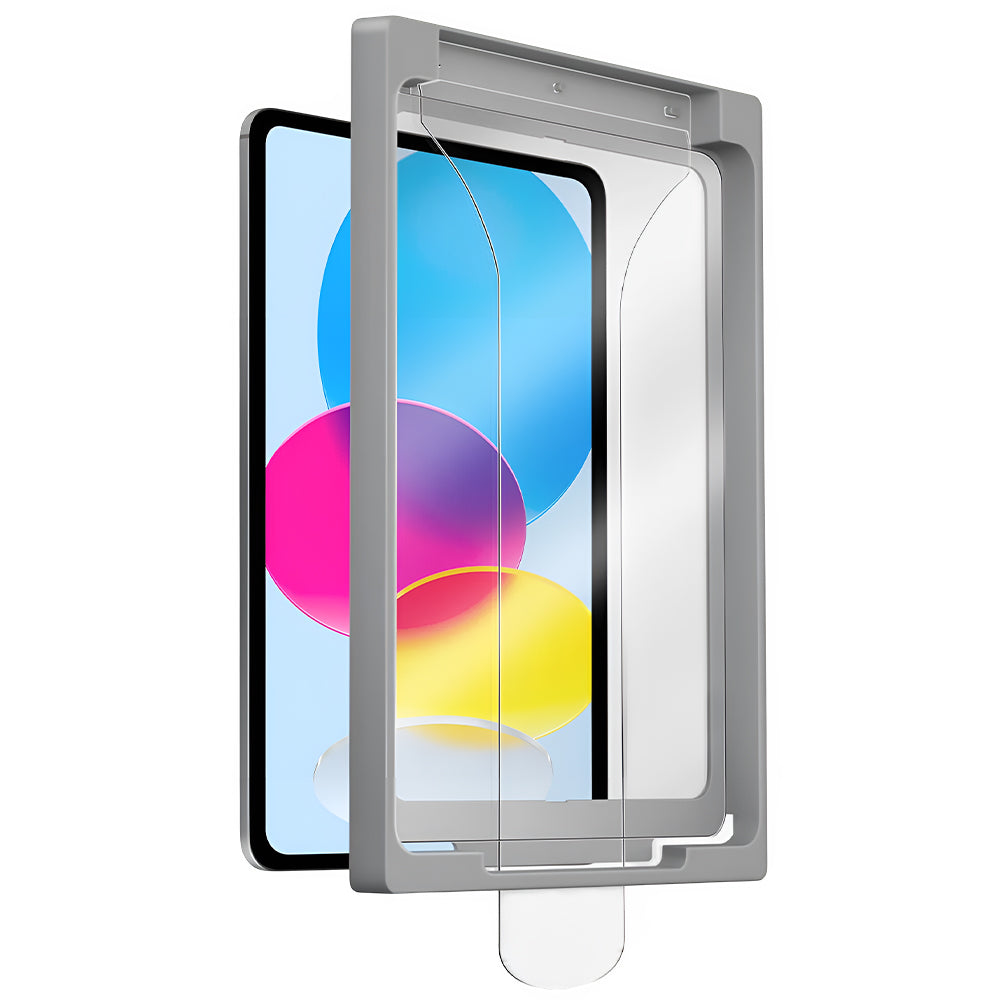 Протектор за екран UNIQ Optix Exofit за Apple iPad (2025), закалено стъкло, пълно залепване