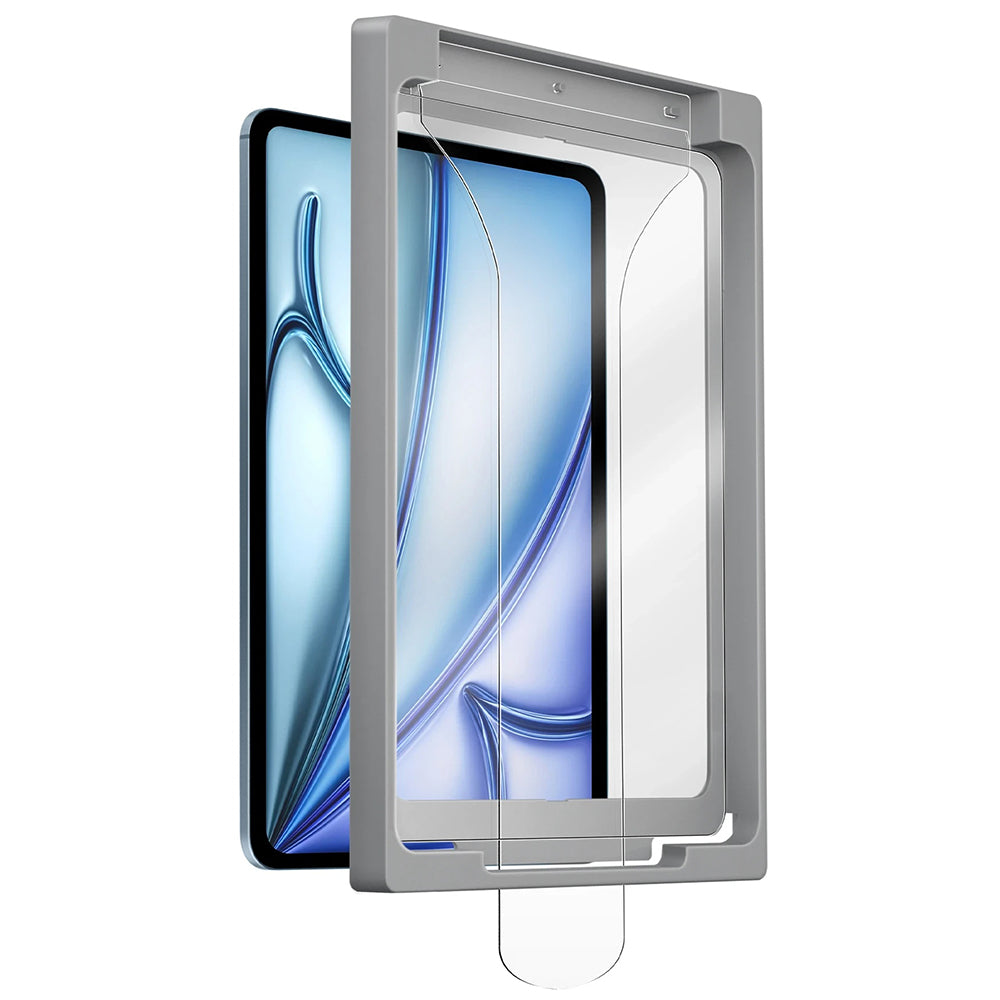 Протектор за екран UNIQ Optix Exofit за Apple iPad Air 11 (2024), закалено стъкло, пълно залепване