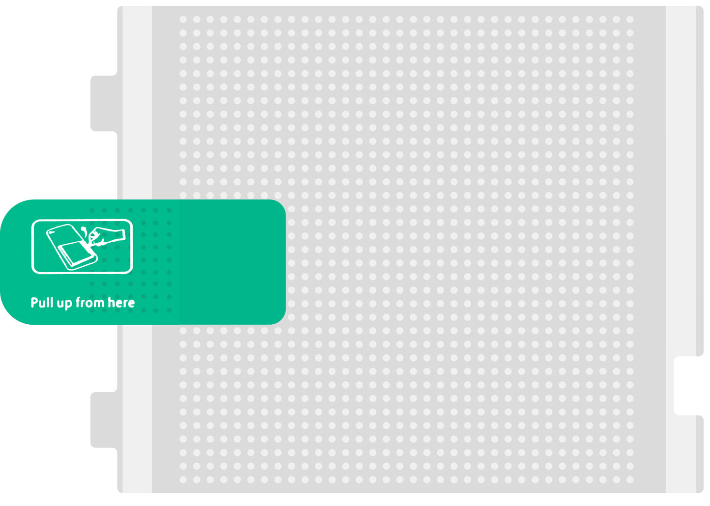 Фолио за отстраняване на батерия Nokia G42, сервизен пакет A020074040H001