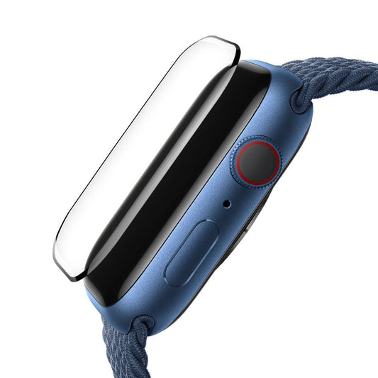 Протектор Blueo High Molecule за Apple Watch 8 / 7 41mm Series, закалено стъкло, черен