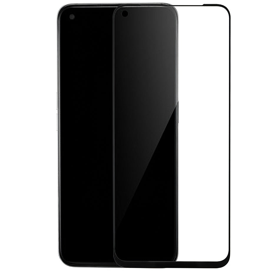 Фолио за защита на екрана за OnePlus Nord CE 2 Lite 5G, закалено стъкло, пълно лепило, черно 5431100343