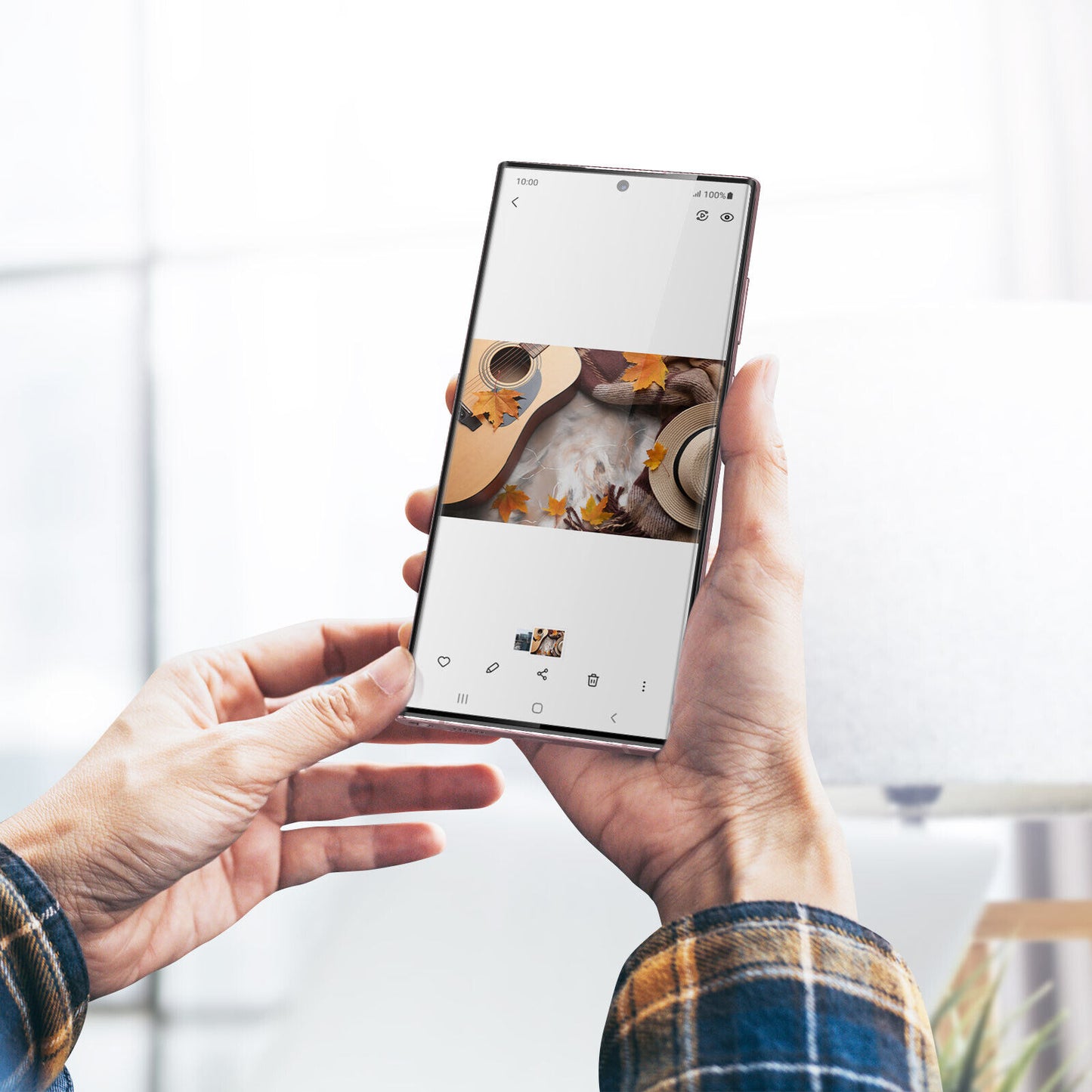 Защитно фолио X-One за екран на Samsung Galaxy S22 Ultra 5G S908, закалено стъкло, пълно лепило, 3D