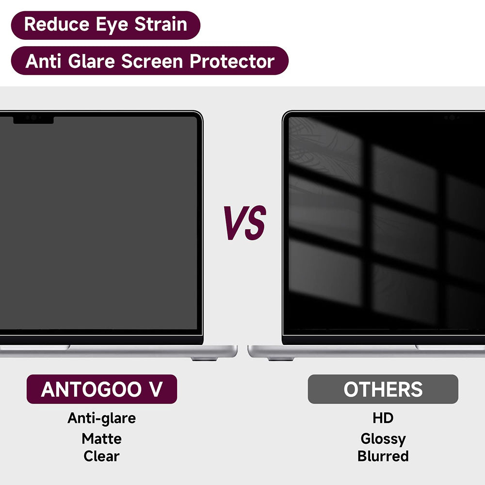 Матово защитно фолио против синя светлина Techsuit VisionProX за Apple MacBook Pro 16inch (2024), Пластмаса
