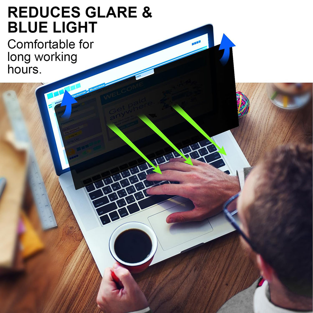 Фолио за защита на екрана Privacy Techsuit VisionProX Magnetic за Apple MacBook Pro 14inch (2024), Пластмаса