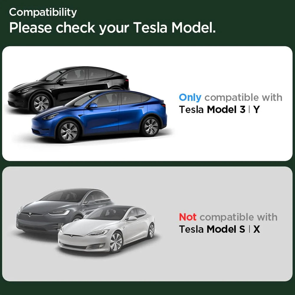 Протекторен филм Spigen GlastR EZ FIT Anti-Glare за навигация Tesla 3 (2021 - 2023), закалено стъкло AGL04338