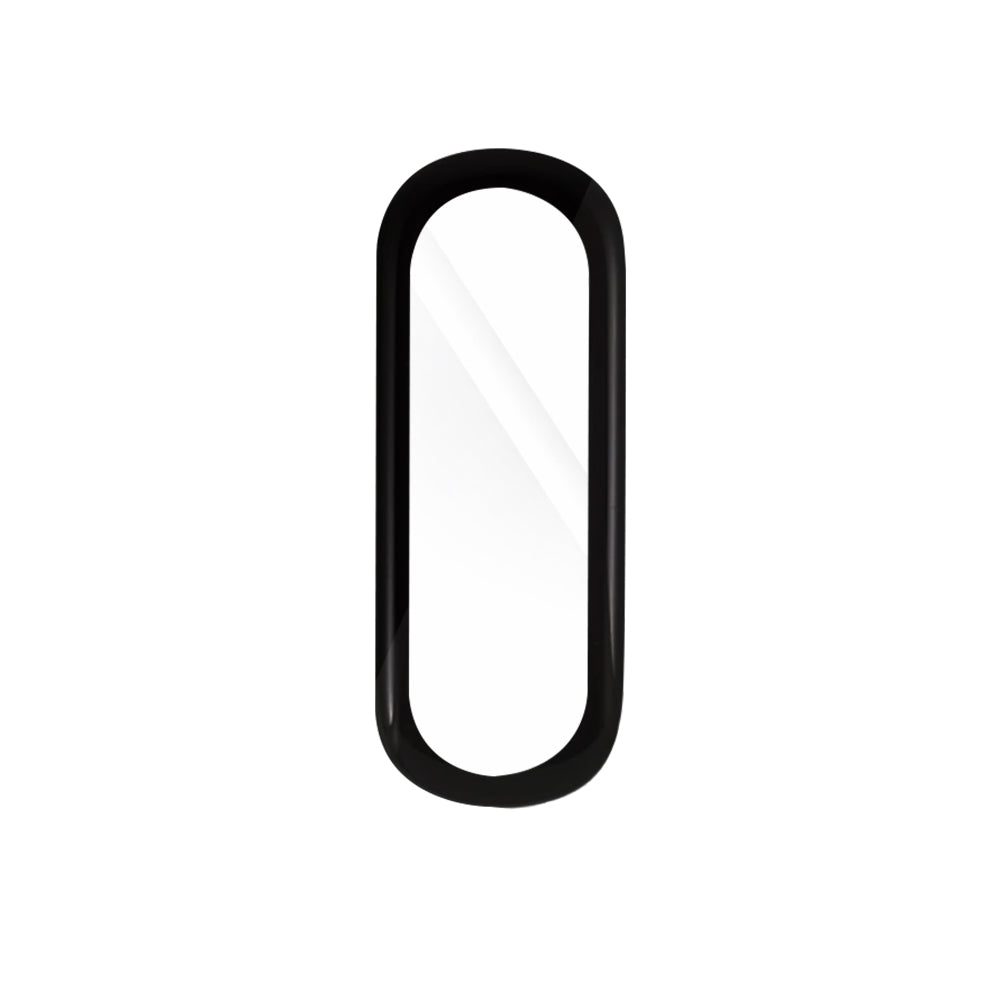 Фолио за защита Techsuit Nano Flex за Amazfit Band 5, Комплект 2 броя, Пластмаса, Черно