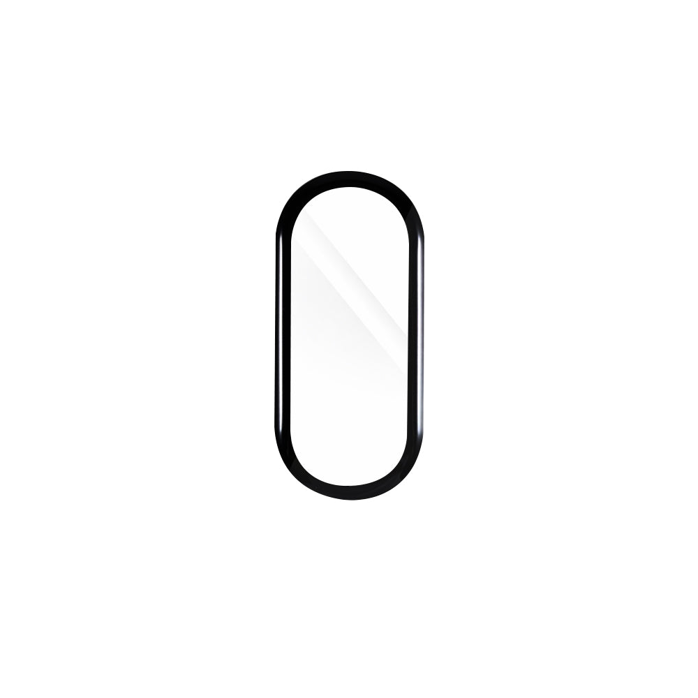 Фолио за защита Techsuit Nano Flex за Xiaomi Smart Band 8, Комплект 2 броя, Пластмаса, Черно