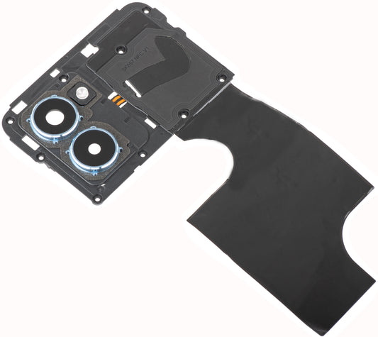 Стъкло на задната камера - Флаш - Вътрешна рамка - NFC антена HMD Pulse Pro, с рамка, Сребрист, Service Pack 286954396