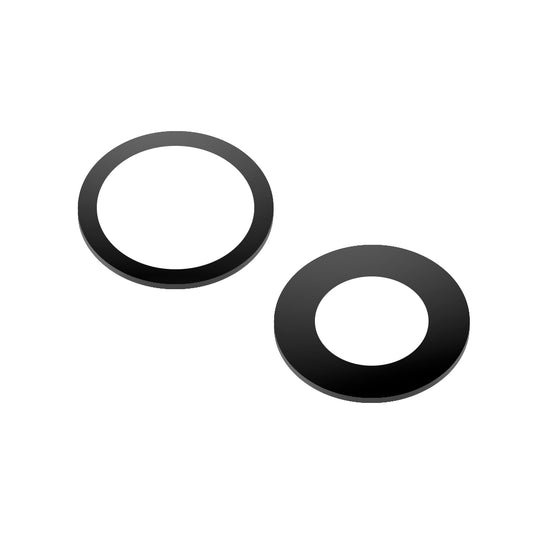 Стъкло за задна камера Apple iPhone 13 mini / 13, широкоъгълно + ултраширокоъгълно, черно