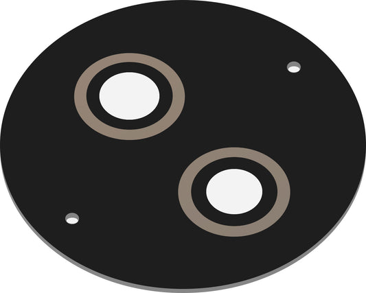 Обектив за задна камера за HMD 110 / Nokia 110 (2024), черен