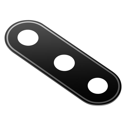 Стъкло за задна камера на Nokia 2.4, черно