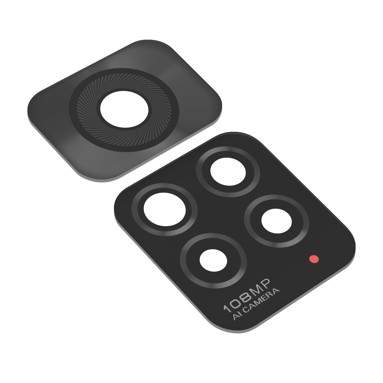 Стъкло за задна камера Xiaomi Redmi Note 11S, черно