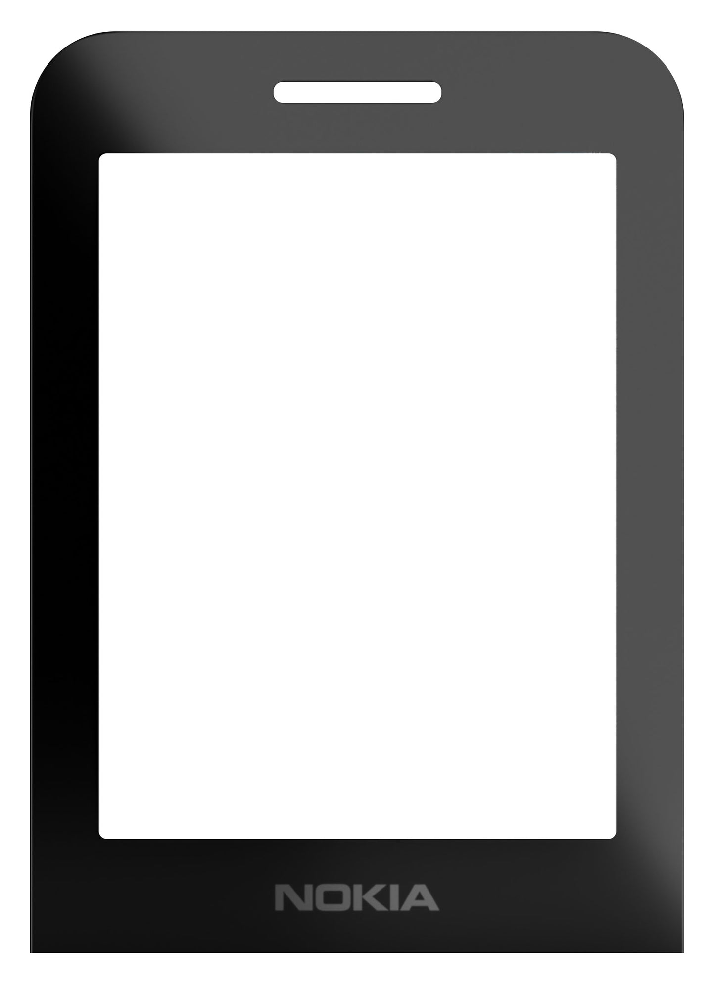 Основен обектив за Nokia 225 4G (2024), черен