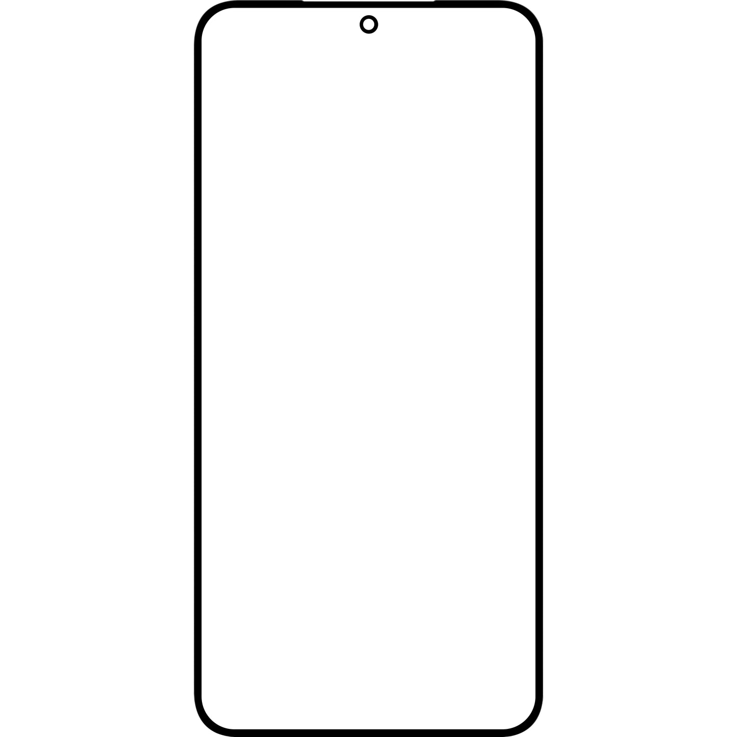 Стъклен екран + OCA Forward Shield за Samsung Galaxy S23+ S916, Черен