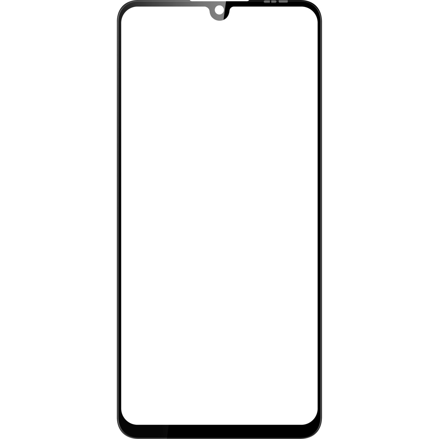 Стъкло за екран + OCA Forward Shield за Huawei P30 lite, Черен