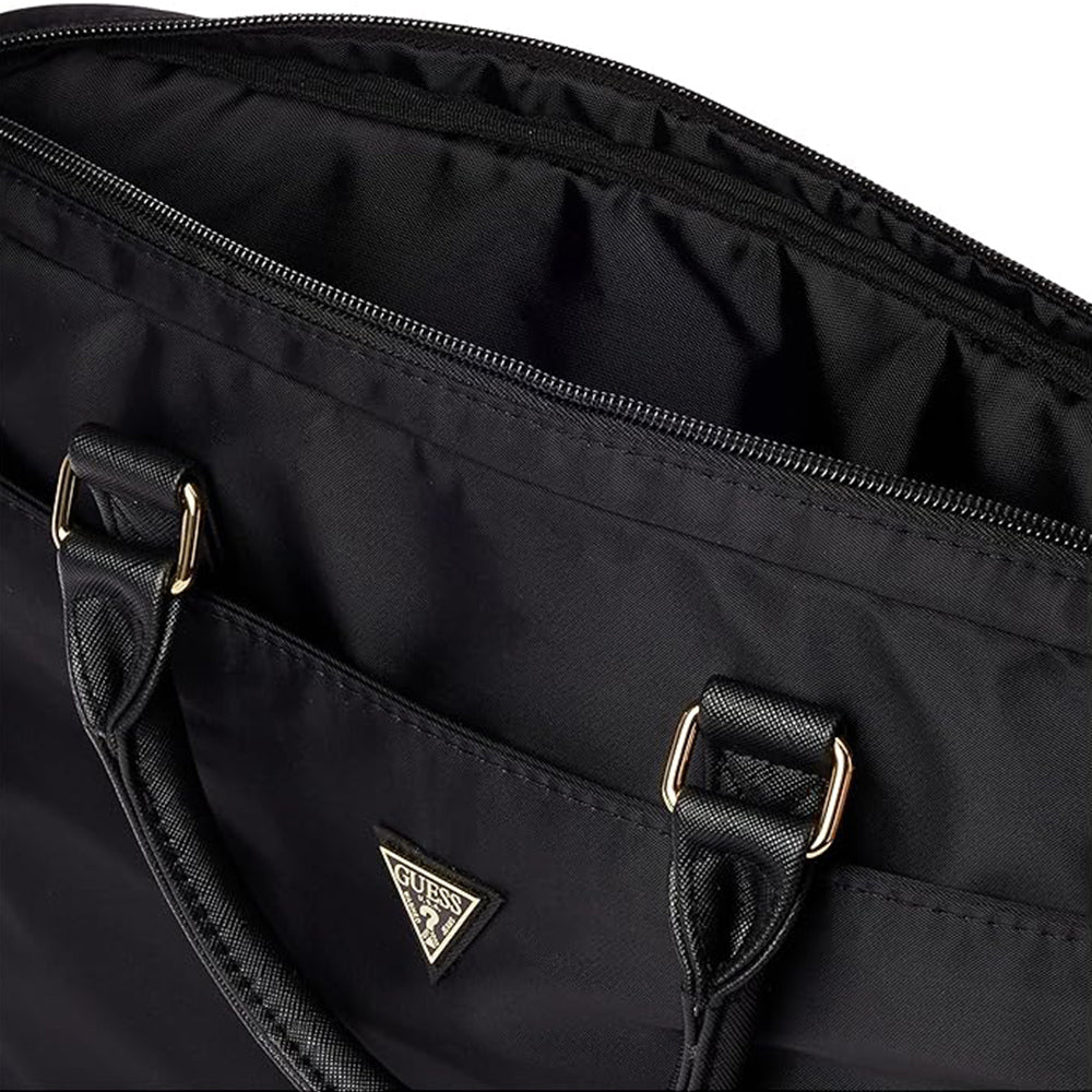 Чанта Guess Triangle Logo за лаптоп 16 инча, черна