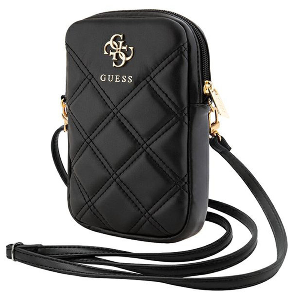 Чанта Универсална за Телефон, Guess, Quilted 4G, Черна