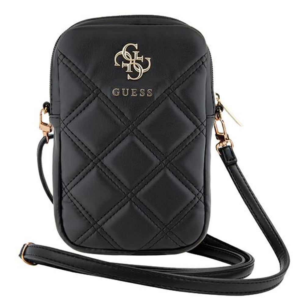 Чанта Универсална за Телефон, Guess, Quilted 4G, Черна