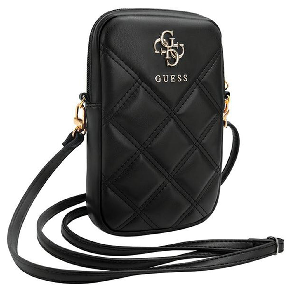 Чанта Универсална за Телефон, Guess, Quilted 4G, Черна
