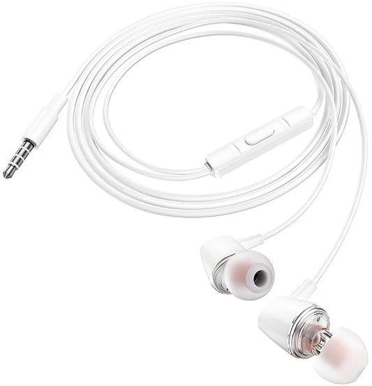 Handsfree 3.5mm HOCO M107, Бял