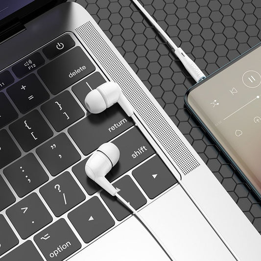 Handsfree 3.5mm HOCO M97, Бял