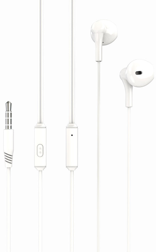 Handsfree 3.5mm XO Design EP39, Бял