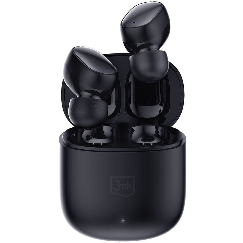 Handsfree Bluetooth 3MK FlowBuds, TWS, Черен