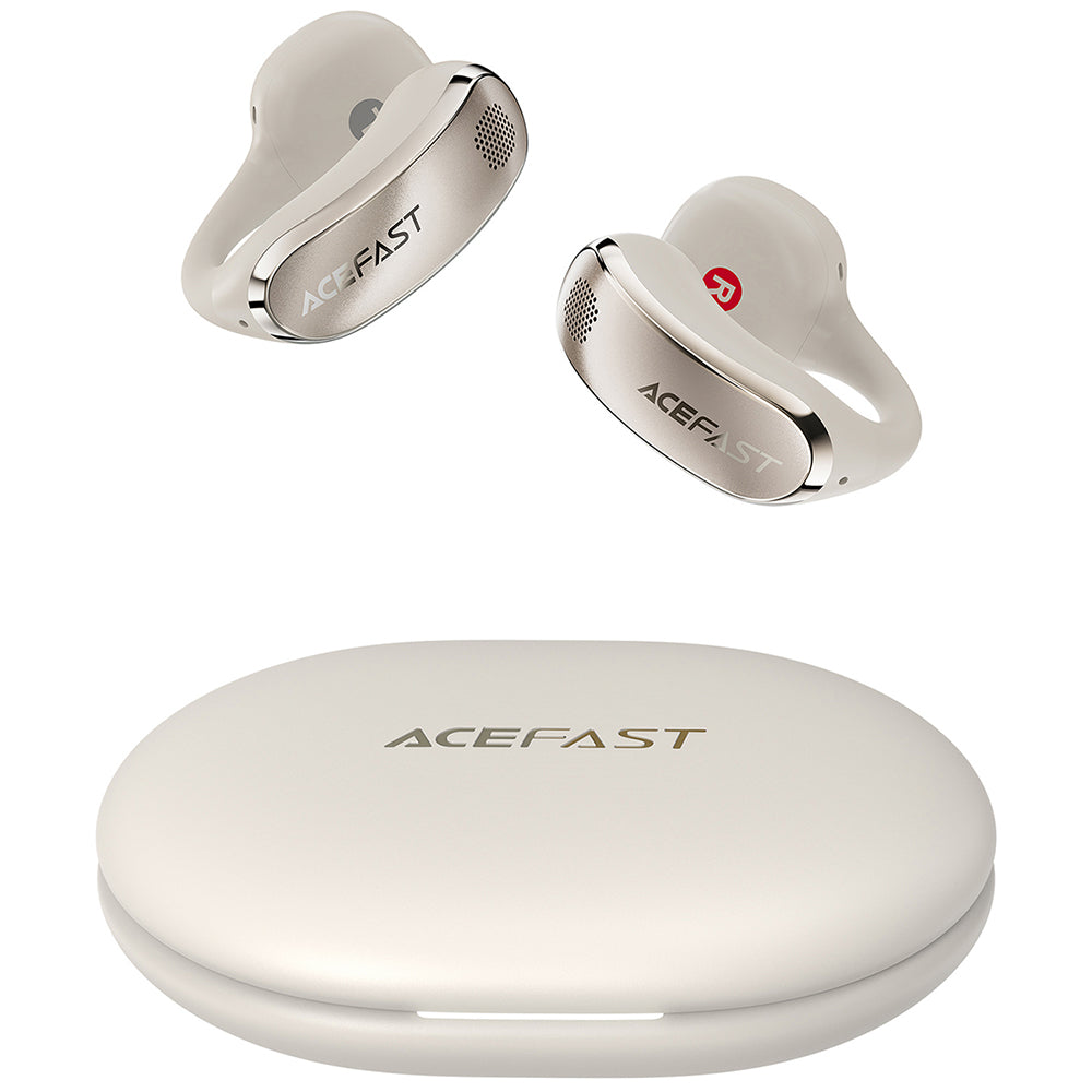 Handsfree Bluetooth Acefast Aceclip Pro, TWS, Златист