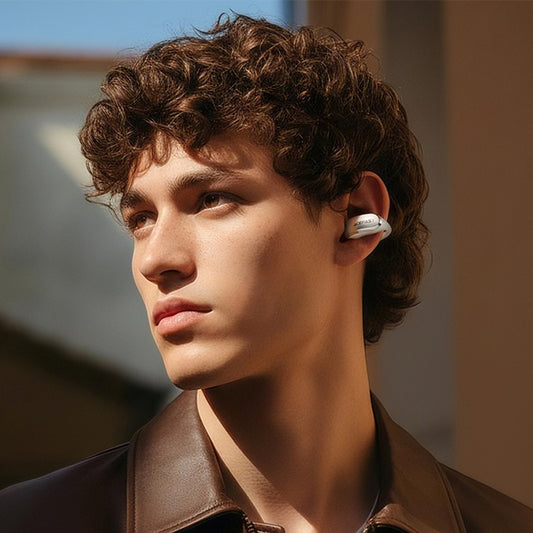 Handsfree Bluetooth Acefast Aceclip Pro, TWS, Черен