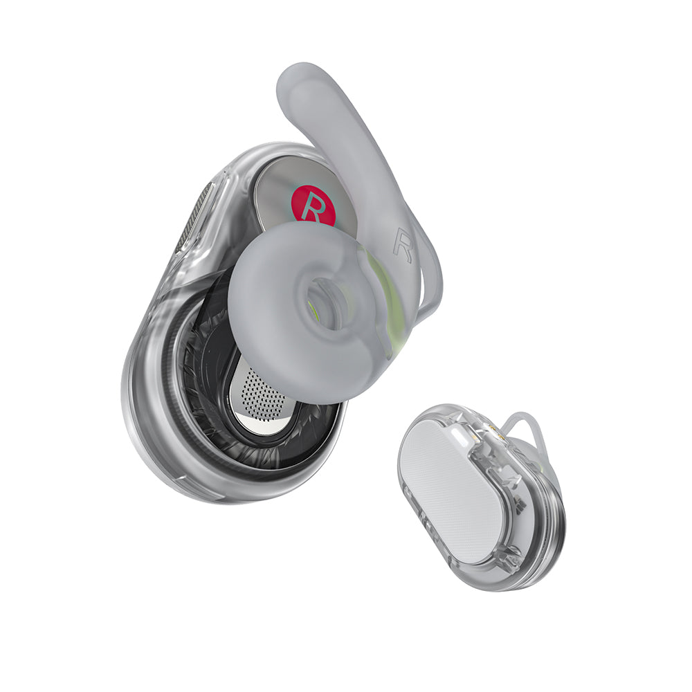 Handsfree Bluetooth Acefast Acefit Neo, TWS, Бял