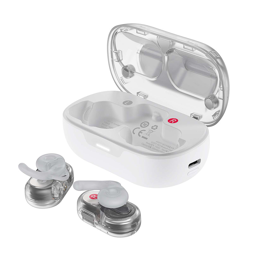Handsfree Bluetooth Acefast Acefit Neo, TWS, Бял