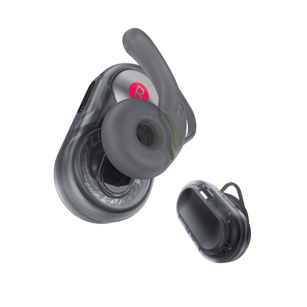 Handsfree Bluetooth Acefast Acefit Neo, TWS, Черен